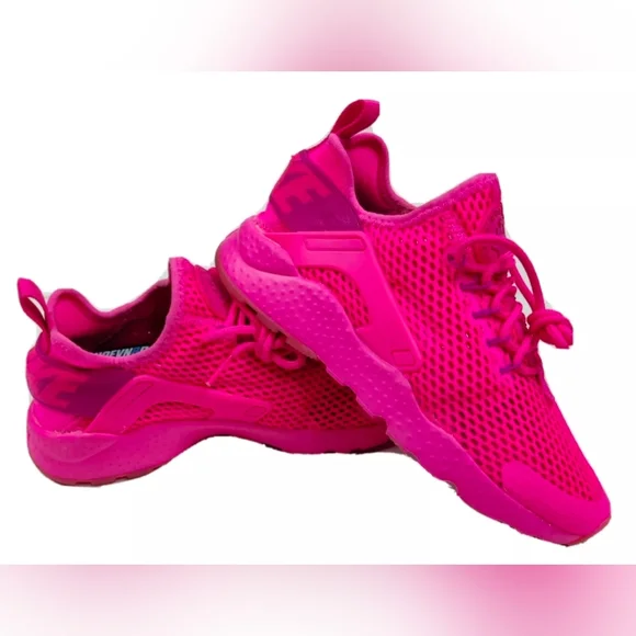 Nike Air Huarache Run Ultra Breathe Pink Blast Wmn's Size 7 MSRP $160 - Picture 2 of 12